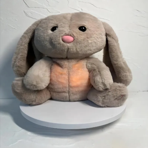 Breathing Bunny Soothing Plush Toy